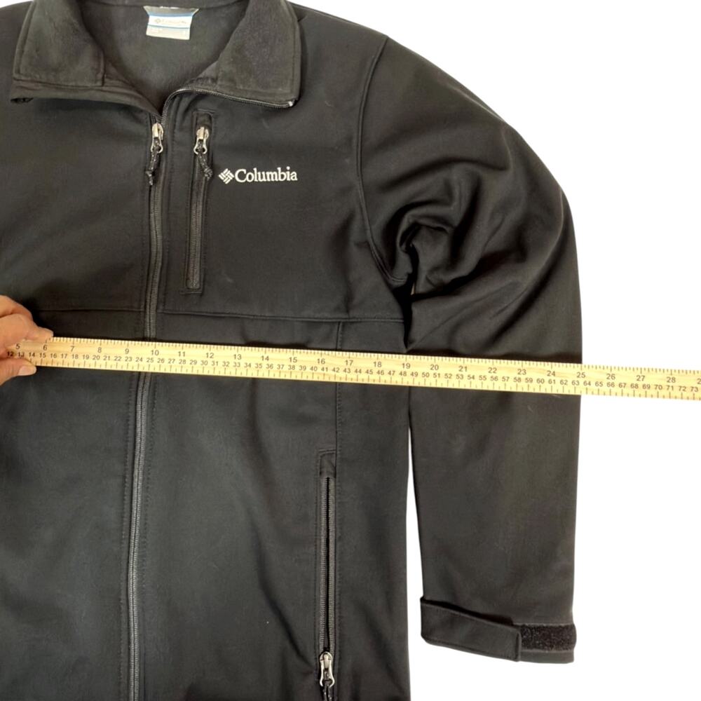 Columbia Sportswear Fleece Jacket Black Full Zip Size S - Picture 5 of 10